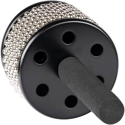 Meinl Medium Turbo Hand Cabasa Black Bild 2