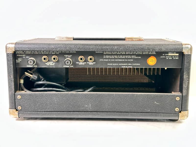 Fender Sidekick 100 SK-100B Bass Amp Head Vintage | Reverb