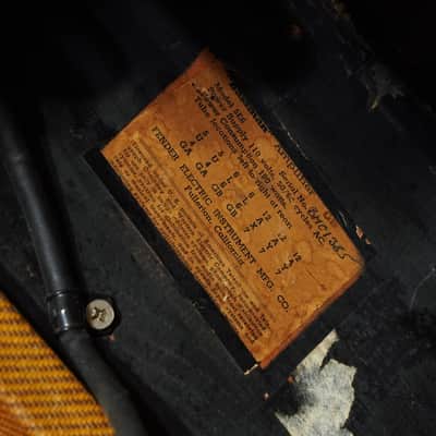 1957 Fender Bassman 5E6 40w 4x10" Tube Amp Combo (VIDEO! Bill Carruth Work, Ready to Go) image 19