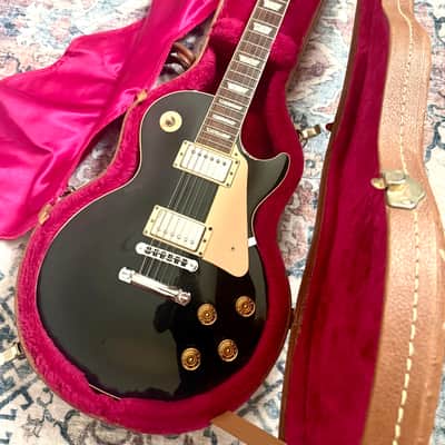 2001 Gibson Les Paul Standard "EBONY BLACK" + SD '59 PICKUPS + OHSC image 12