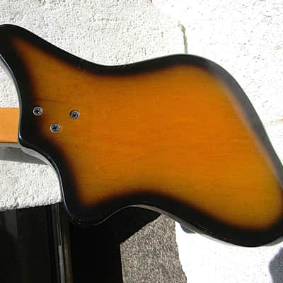 Alamo Fiesta Guitar, 1960's , Antonio, Texas, USA, 3 PU's, Case image 10