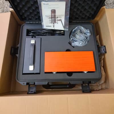 Warm Audio WA-47T (Limited Edition) Large Diaphragm Multipattern Tube Condenser Microphone 2024 - Present - Titanium image 2