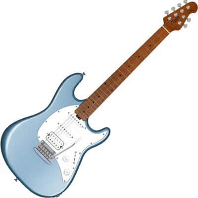 Sterling by MusicMan Guitar Cutlass CT50HSS, Firemist Silver, electric guitar image 3