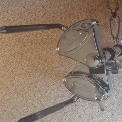 Tama ROADPRO Double Tom MOUNT Stand OMNI-SPHERE Double Braced Heavy Duty NEAR MINT image 12