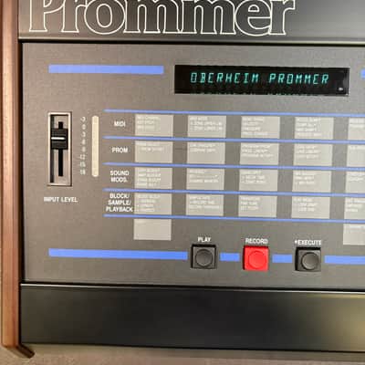 Oberheim PROMMER Prommer with clean 27C64 EPROMS! Mid 80’s - Blue image 9