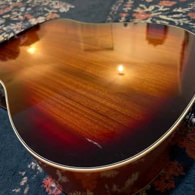 Ibanez SGE220VS Stage Series Dreadnought Acoustic/Electric Guitar 2010s - Vintage Sunburst image 13