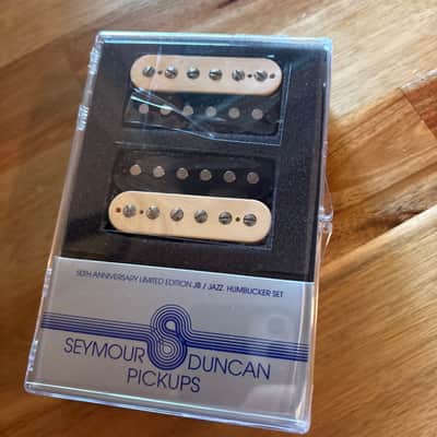 Seymour Duncan 50th Anniversary JB/Jazz Humbucker Set 2026 - Zebra image 1