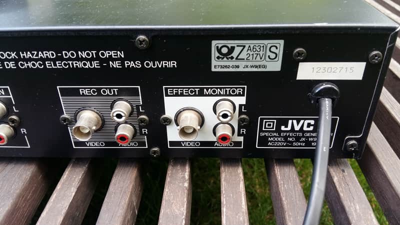 JVC JX-W9 Special Effects Generator 80-90 - black | Reverb