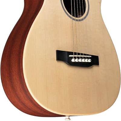 Martin LX1E Little Martin Solid Sitka Spruce/Mahogany HPL Acoustic/Electric w/Gig Bag image 3