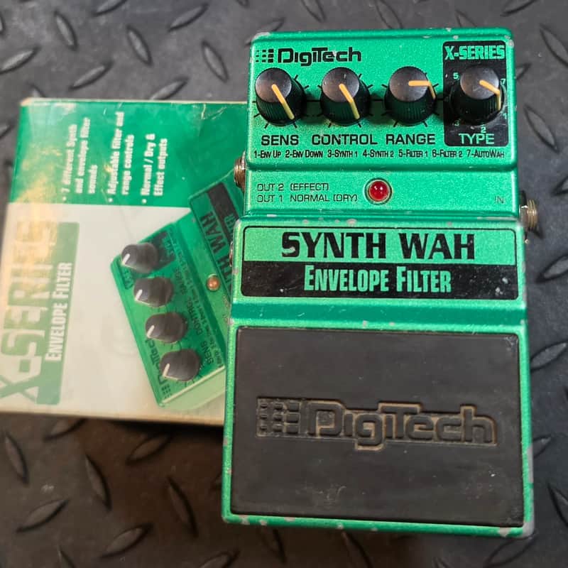 Digitech X-Series Synth Wah Envelope Filter Auto-Wah Funk | Reverb