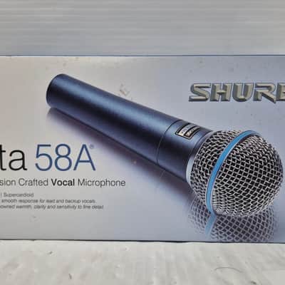 Shure BETA 58A Handheld Supercardioid Dynamic Microphone 1996 - Present - Black image 15