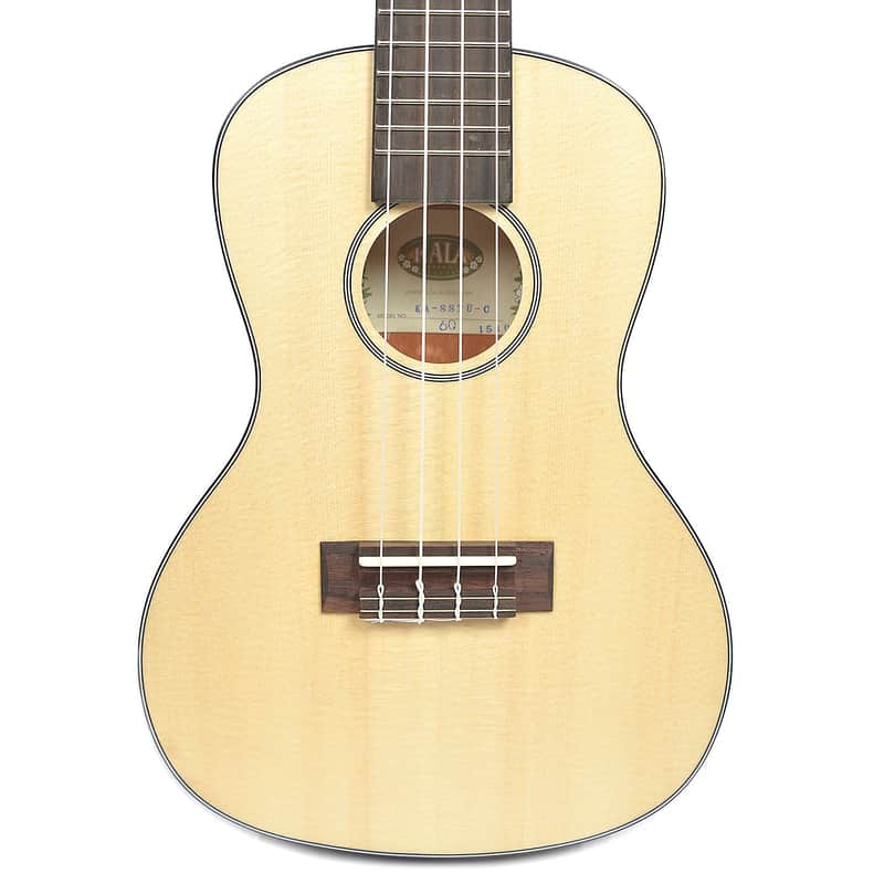 Kala KA-SSTU-C Spruce Concert Travel Ukulele image 1