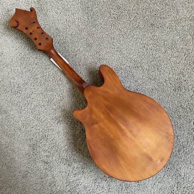 Washburn All Solid Spruce and Maple 8 String Mandolin, Rosewood Fingerboard Neck image 4