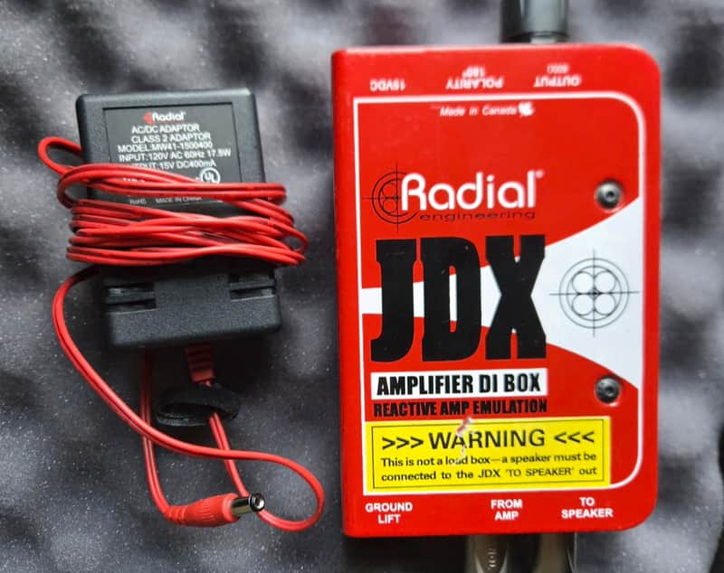 Radial JDX Amplifier Direct Box imagen 1