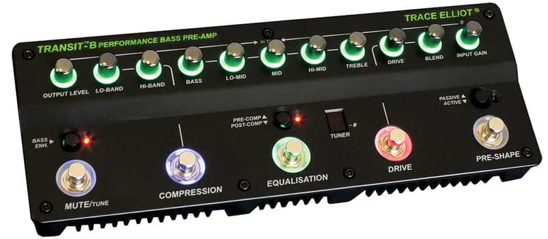 Trace Elliot Transit B Bass Pre-Amp Effects Pedal image 1