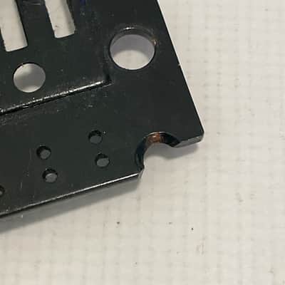2000's Japan Jackson Licensed JT-580LP Floyd Rose Tremolo Bridge Black Base Plate image 9