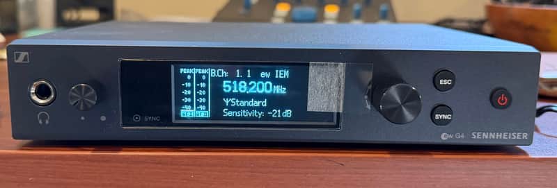 Sennheiser EW IEM G4 Wireless Monitoring System (A Band) image 1