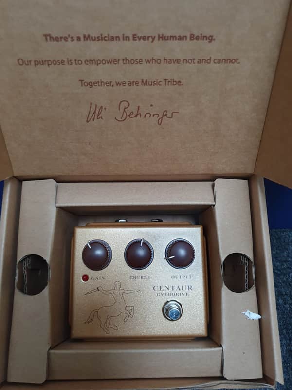 Behringer  Centaur Overdrive First(lawsuit) Edition image 1