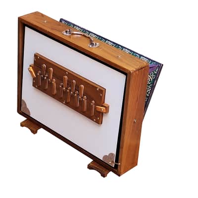 SHRUTI BOX~BIG SIZE (16" X 12" X 3")~13 NOTES~TUNING 440Hz~YOGA~MANTRA~CHANT~WITH BAG image 6