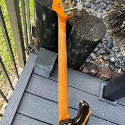 Fender Jazz Bass 1961 - very cool 1st issue "Stack Knob" Jazz ready for your collection ! image 12