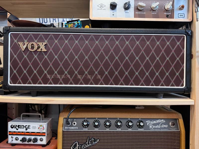 Vox AC30CH Custom 2-Channel 30-Watt Guitar Amp Head 2016 - 2019 - Black image 1