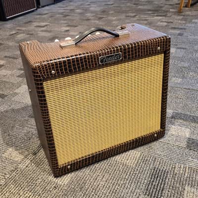 Used Fender Blues Junior IV Combo Guitar Amp - Limited Edition Alligator image 3