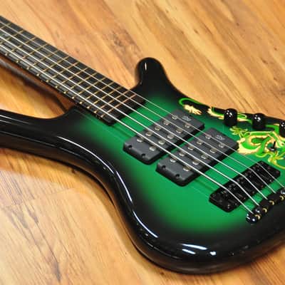 Warwick Corvette $$ SE Green Dragon 5 image 1