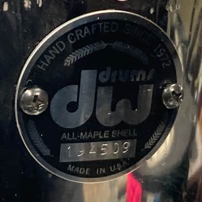 Rick Allen's 1999 Def Leppard Euphoria Tour DW / Hart Drum Set (#1). Autographed by the whole band. Authenticated! image 23