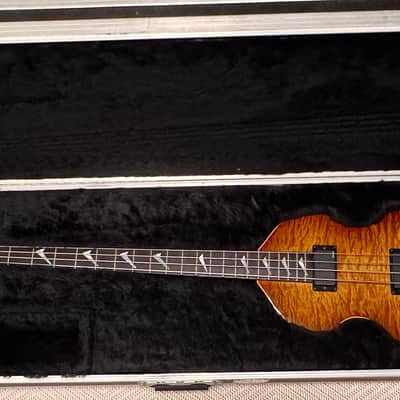 Hamer Violin/Hofner Beatle Bass style 1991 - Antique burst image 19