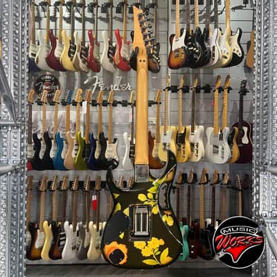 Ibanez   1991 Jem 77 Fp Floral Pattern + Har DC Ase True Vintage image 9