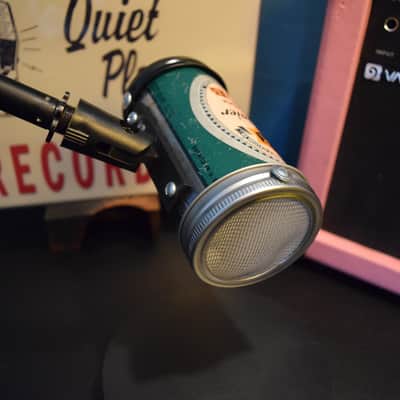 Lo Fi Beer Can Microphone - 1950s Boeing Wind Tunnel Old Stock Rainier image 6