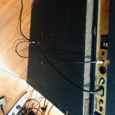 Marshall JMP 2203 Mk 2 Master Model 100w Lead Head and 4x12 Cabinet 70's image 6