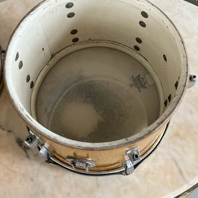 Ludwig Keystone Badge 12x8 Tom Pre-serial '60 - Gold Sparkle image 8