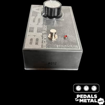 Reeves Electro BHS-A Black Hat Sound Alpha Fuzz Pedal - 2025 - Silver X13038 image 4