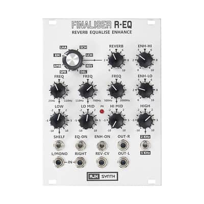 AJH Synth Finaliser R-EQ Eurorack Master Output Module (Silver) image 20