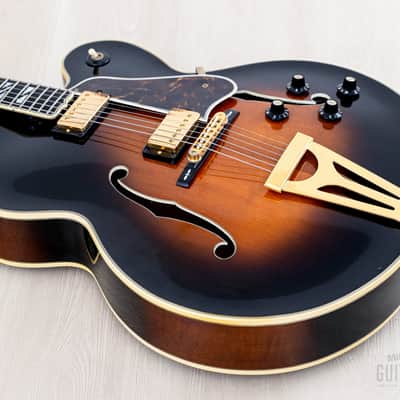 1980 Gibson Super 400 CES Archtop Electric Guitar Antique Sunburst, Collector-Grade w/ T Tops, Hangtags & Case image 11