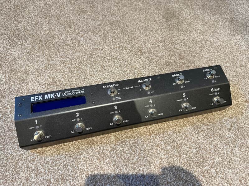 MusicomLab EFX MK-V Audio Controller 2017 - Present - Black image 1