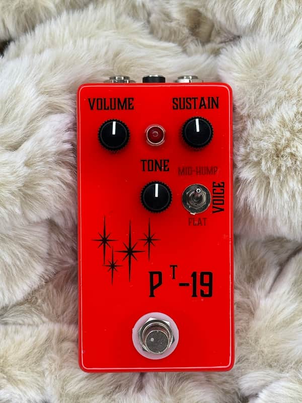 Toketone+ Skreddy Pedals P-19 pedal clone 2025 - Red image 1