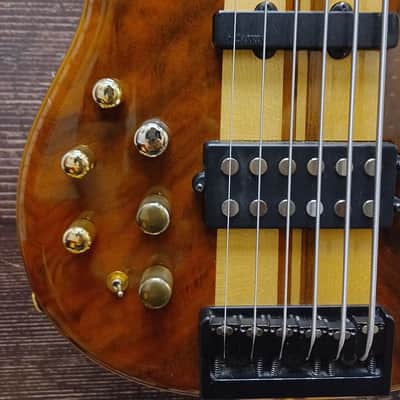LB-76 Left Handed 6 String Bass Guitar (Ontario,CA) image 8