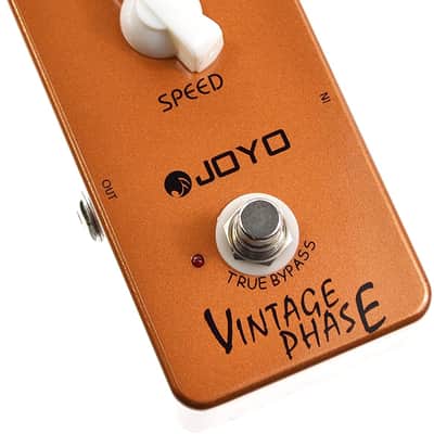 JOYO JF-06 Vintage Phase Guitar Pedal 2020 Orange image 2