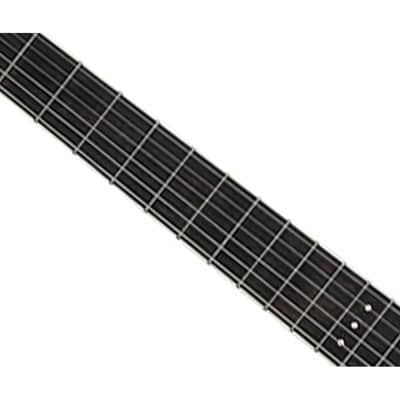 Ortega Guitars RTPSTD-SBK TourPlayer Thinline A/E Nylon - Satin Black - Open Box image 5