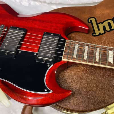 NEW! Gibson SG Standard '61 Maestro Vibrola Vintage Cherry - 7.5 lbs - Authorized Dealer! G07247 image 2