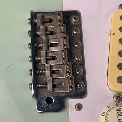 Fernandez Stratocaster body Strat Billie Joe Blue Green Day image 9