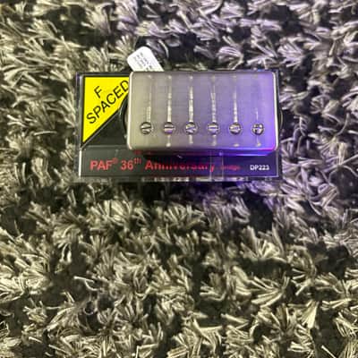 DiMarzio DP223N8 PAF 36th Anniversary Bridge Humbucker - Worn Nickel image 1