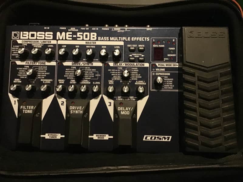 Boss ME-50B Bass Multiple Effects | Reverb