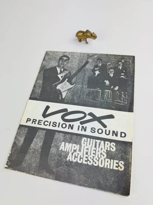 Vox "Precision in Sound" Foldout Catalog (Reprint) circa 1998-2002 image 1