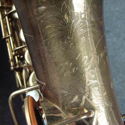 Vintage M.J. Kalashen The Yankee Alto Saxophone Made In USA w/ Case image 3