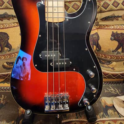 Homemade  Precision Bass with Jazz bass neck image 2