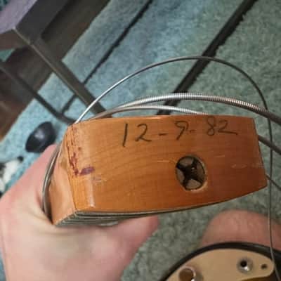 Vintage Fender Fullerton 1982 -1957 Reissue Precision Bass 1st Year image 15