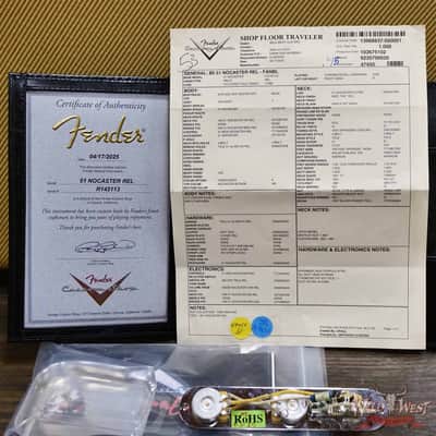Fender Custom Shop 1951 Nocaster Ash Body Maple Neck Relic Faded Aged Nocaster Blonde 6.75 LBS image 15